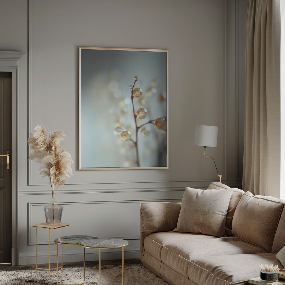 Glassy Berries Poster